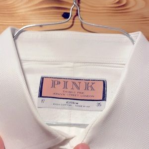 Thomas Pink White French Cuff